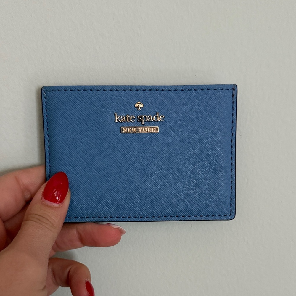 Kate Spade Sky Blue Card Holder